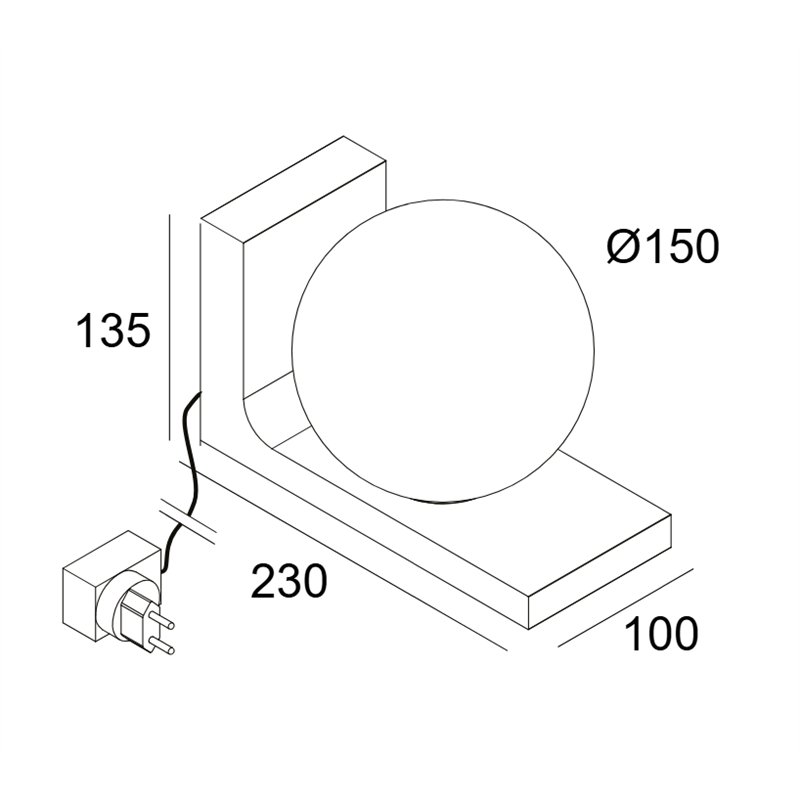 Delta Light Oono T Tafellamp