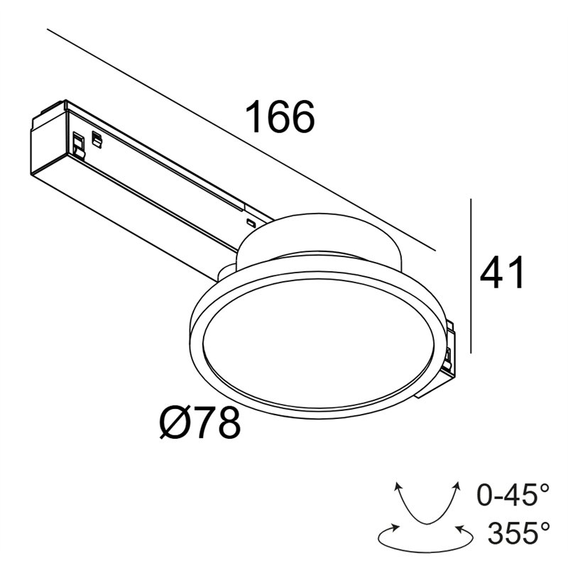 Delta Light M26L - Haloscan Mp Soft 93014 Mdl Schienenbeleuchtung
