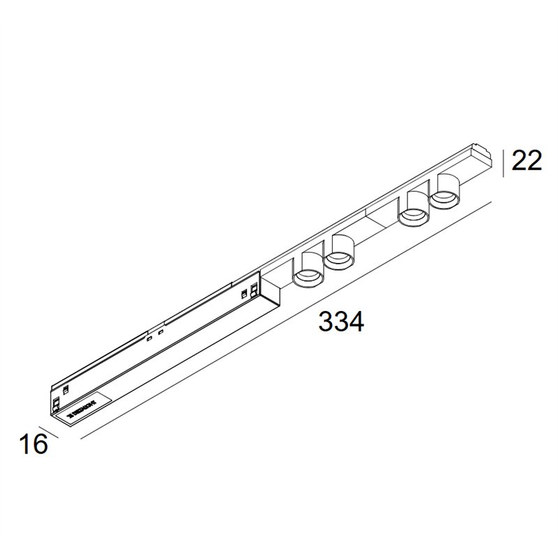 Delta Light M26L - Jum-Oh! 4R DIM5 Track lighting fixture