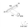 Delta Light M26L - Spy 391 L 92720 Mdl Schienenbeleuchtung