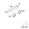 Delta Light M26L - Spy 392 92720 Mdl Schienenbeleuchtung
