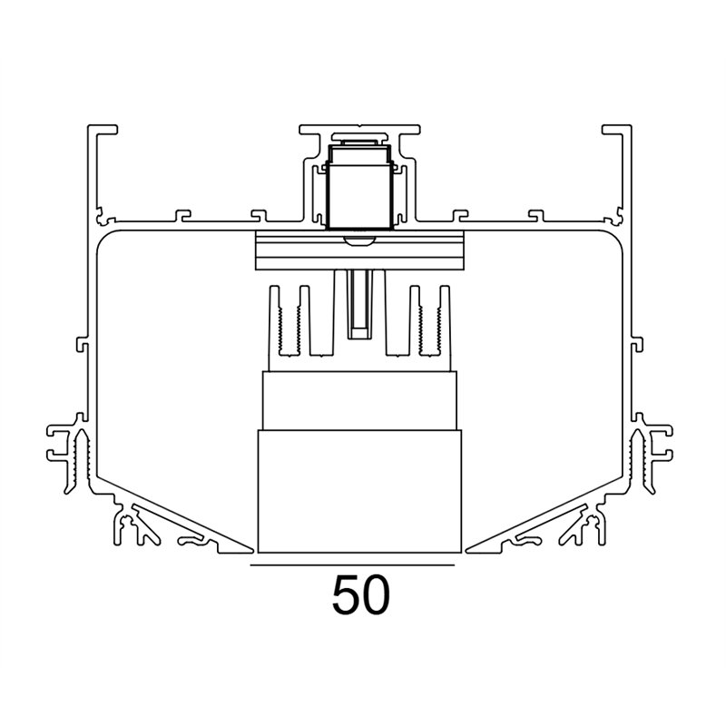 Delta Light M52 - 1 Led D Mdl Trackverlichting