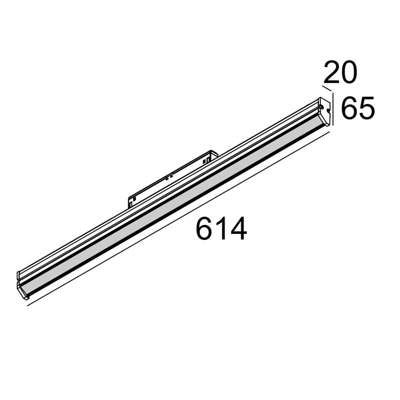 Delta Light M - DOT.COM WALLWASH 06 MDL Track lighting fixture