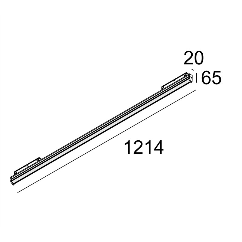Delta Light M - DOT.COM WALLWASH 12 MDL Éclairage sur rail