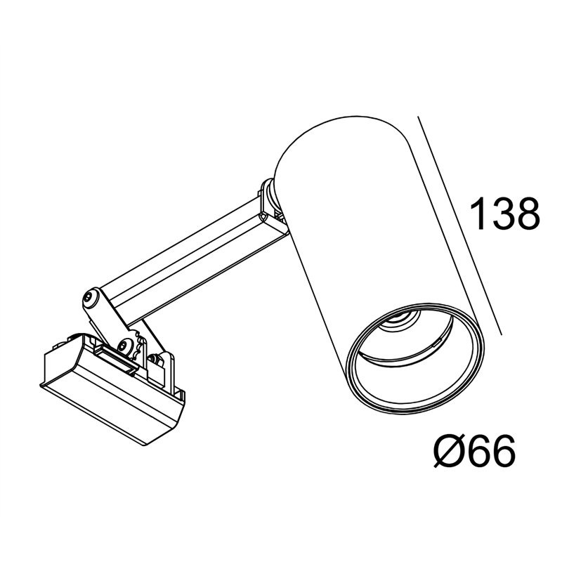 Delta Light Split-It Spy 66 Schienenbeleuchtung