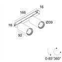 Delta Light M26L - Spy 392 Soft Trackverlichting
