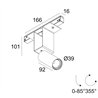 Delta Light M52 - Spy 391 Soft Track lighting fixture