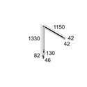 Delta Light INFORM 40 SQ T1 CLAMP-ON PDS DOWN-UP TW Tafellamp