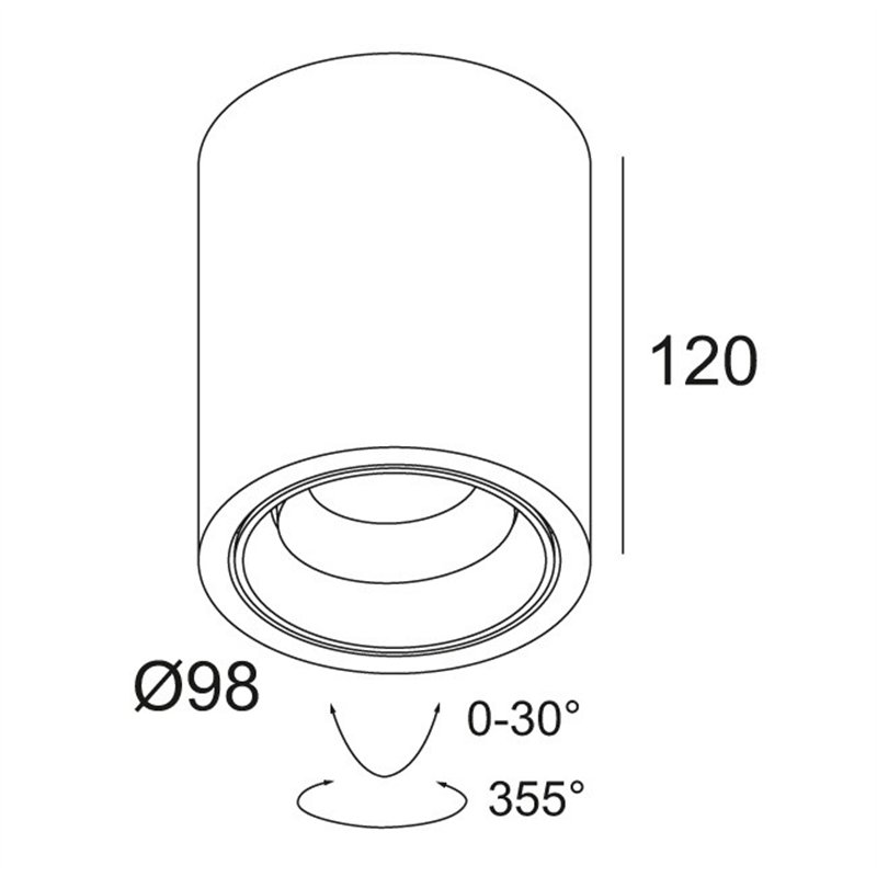 Delta Light BOXY R OK DIM8 Deckenlampe