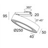 Delta Light SUPER-OH! XS PIVOT 25 DIM8 Deckenlampe