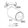 Delta Light SPY FOCUS CLIP LP Deckenlampe