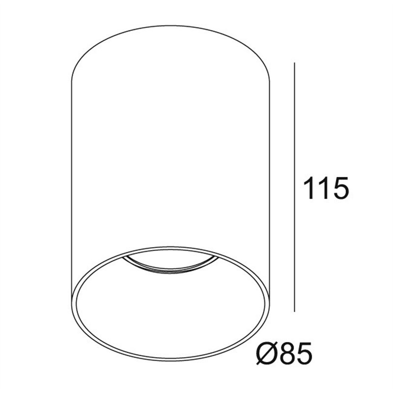 Delta Light QOBY R Hi Ceiling lamp