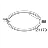 Delta Light SUPER-OH! SLIM 120 SBL DOWN Ceiling lamp