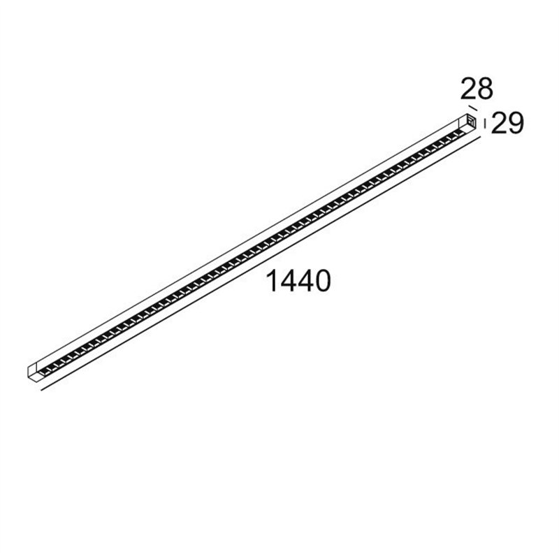 Delta Light INFORM SQ F144-5 Lampe de plafond