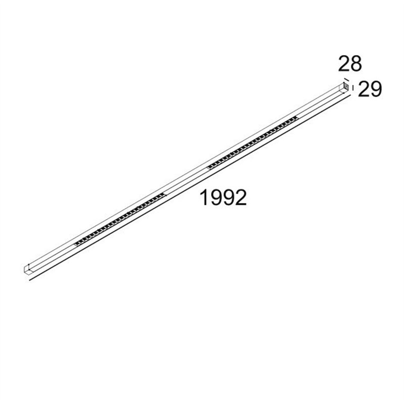 Delta Light INFORM SQ F200-4 Lampe de plafond