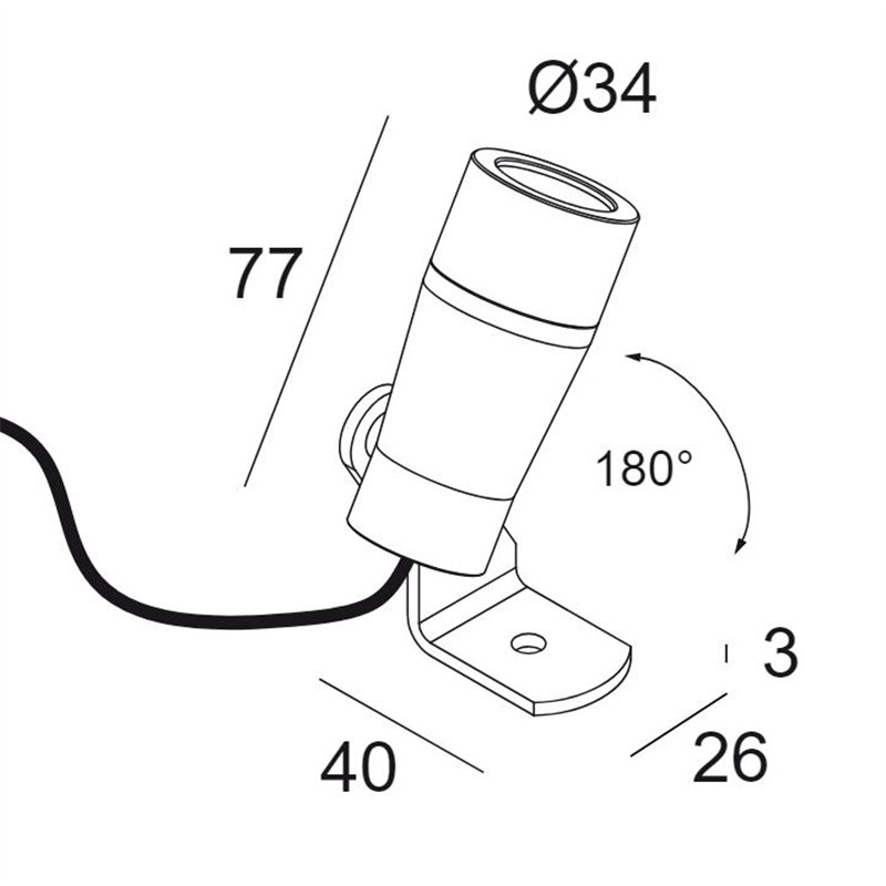 Delta Light Kix S 24V Plafondlamp