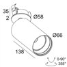 Delta Light SPY 66 CLIP Ceiling lamp