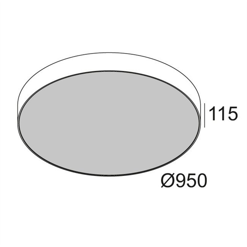 Delta Light SUPERNOVA LINE 95 Plafonnier / Lampe suspendue