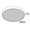 Delta Light SUPERNOVA LINE 95 TW / Deckenlampe / Hängelampe