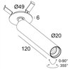 Delta Light UHO L CLIP Ceiling lamp