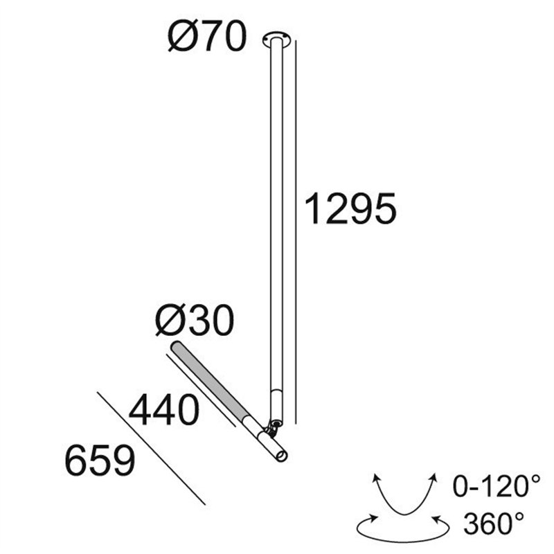 Delta Light XY180 S121 MINI Plafondlamp