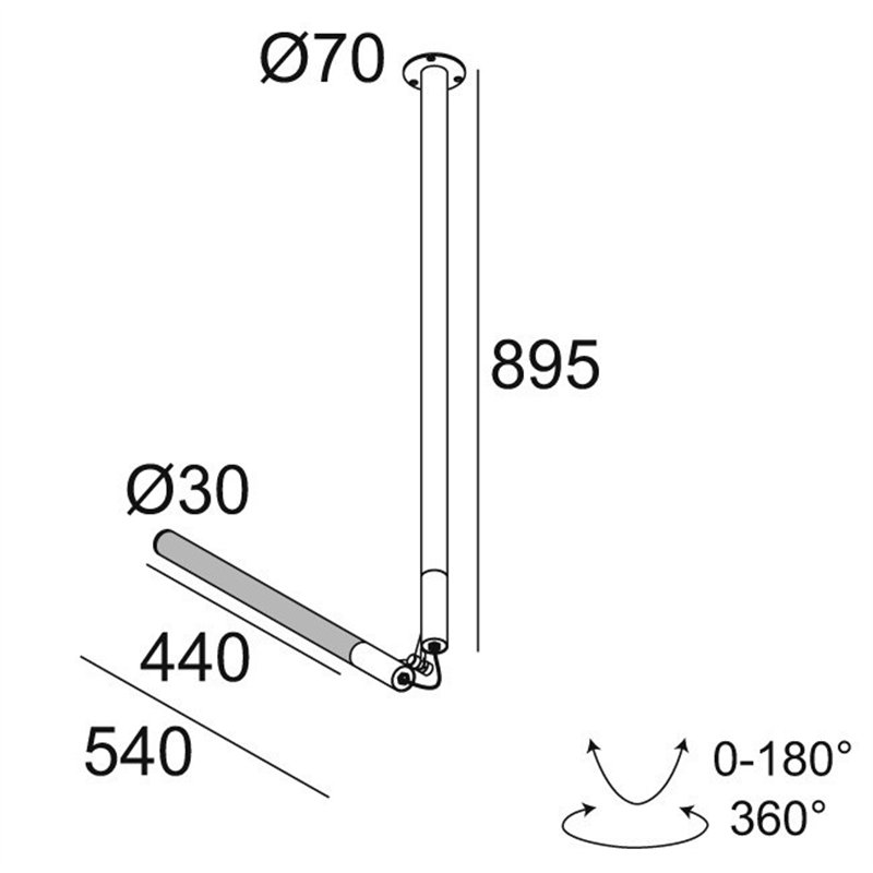 Delta Light XY180 S81 Ceiling lamp