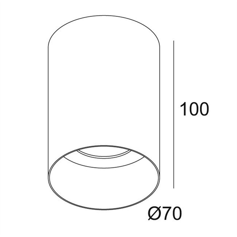 Delta Light QOBY R AC Plafondlamp