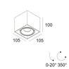 Delta Light MINIGRID On 150 DIM8 Deckenlampe