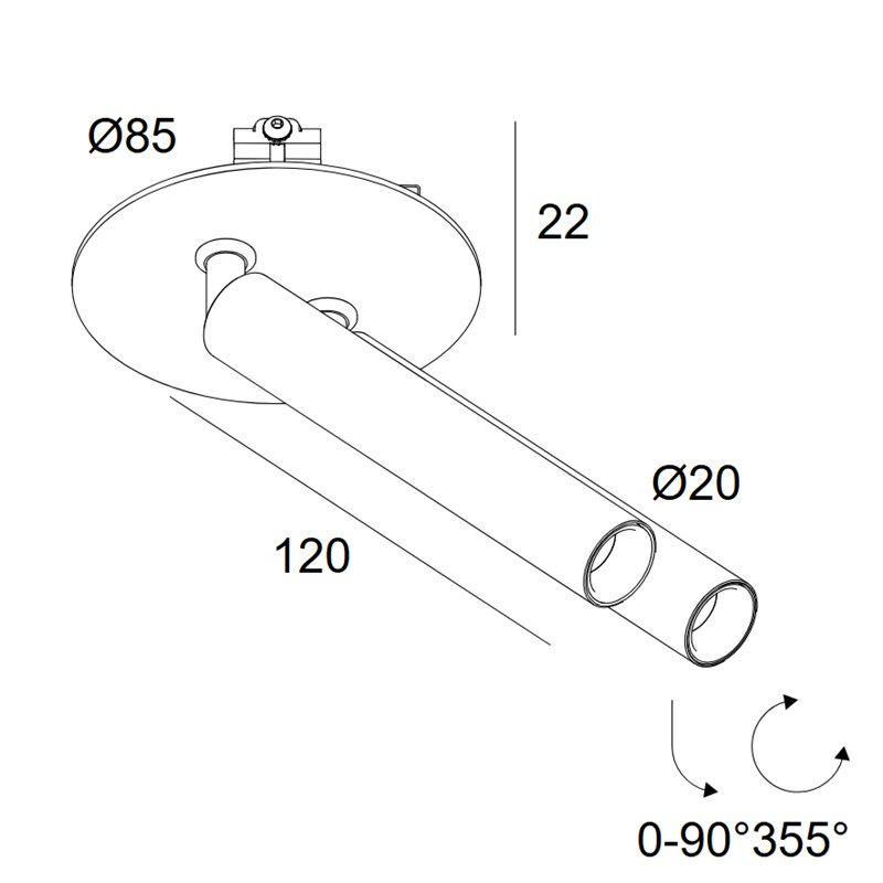 Delta Light UHO L 2 AIR Deckenlampe