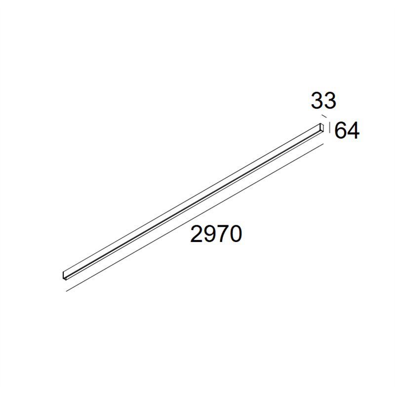 Delta Light SHIFTLINE M26H + SBL 3m DIM5 Plafonnier