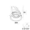 Delta Light ENTERO RD-S HE Ceiling lamp