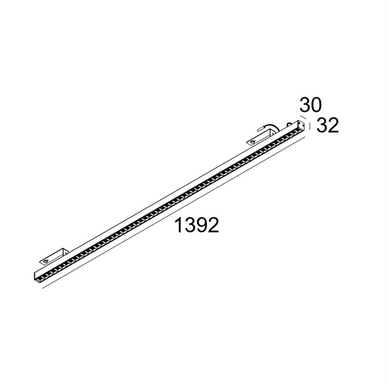 Delta Light D-LINER 30 INF LOC2 1390 RD Plafondlamp