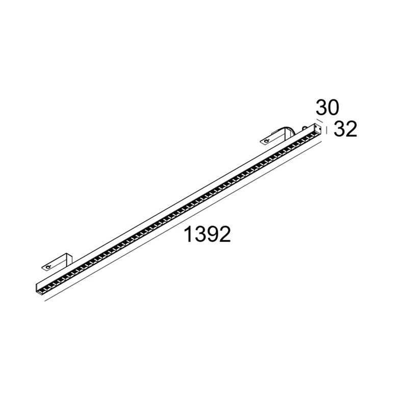 Delta Light D-LINER 30 INF LOC3 1390 RD Plafonnier