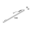 Delta Light D-LINER 30 SBL LOC2 1390 DIM5 Plafondlamp