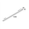 Delta Light D-LINER 30 SBL LOC3 1390 RD Plafonnier