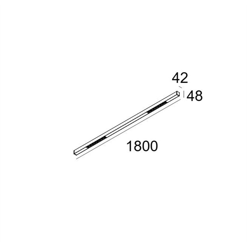 Delta Light INFORM 40 SQ 180 DOWN DIM5 Deckenlampe