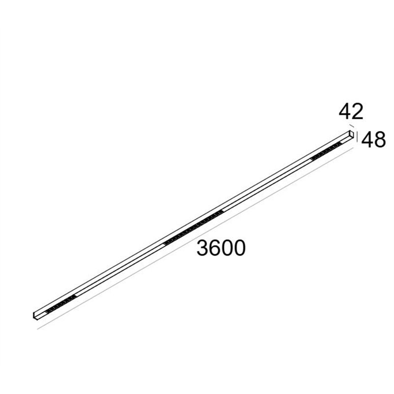 Delta Light INFORM 40 SQ 360 DOWN DIM5 Plafonnier