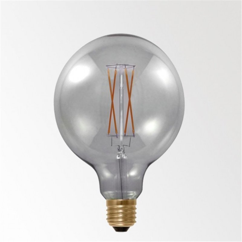 Delta Light LED FILAMENT GL125 E27 6W 2200K - SMOKE