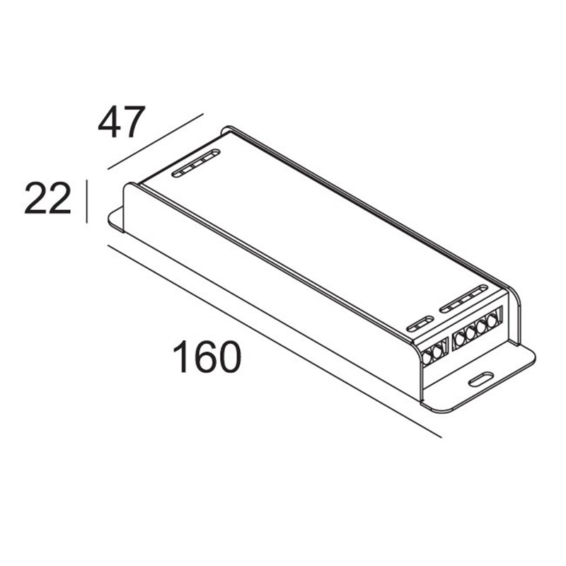 Delta Light LED DIMMODULE 24V / 3CH / 6A DIM2