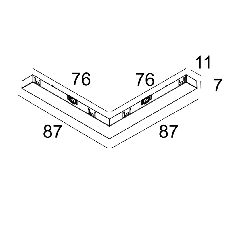 Delta Light SL19 - CONNECTOR 48V - 90°
