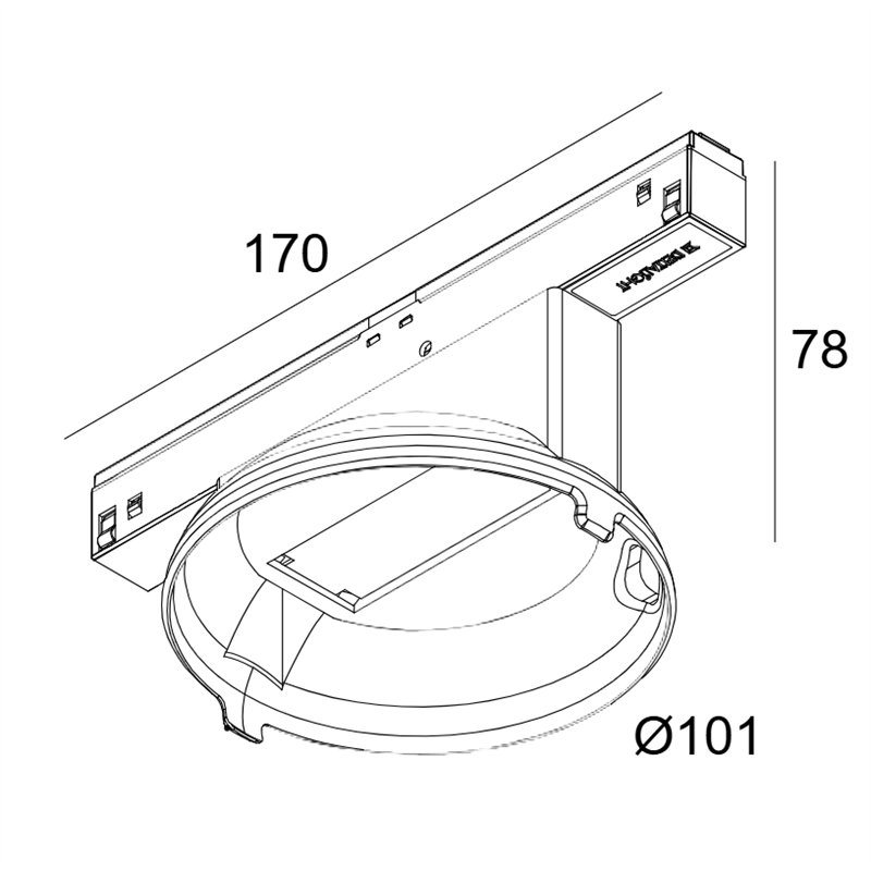 Delta Light M26H - VOICE COMMAND GOOGLE HOLDER