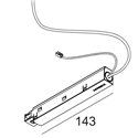 Delta Light SLM - CURRENT SUPPLY SET 6 x 0,75mm² 1,6m BLACK DIM5 UP