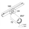 Delta Light SPL14 - SPY 27 DIM5 Éclairage sur rail