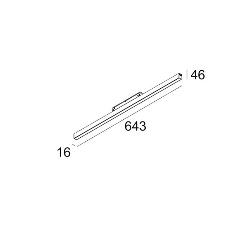 Delta Light M - Led Line He Tw 1 X 7,8W 965