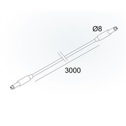 Delta Light Plug-In 48V Cable 3M Black