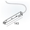 Delta Light Slm - Current Supply Set 4 X 0,75Mm² 1,6M Black Mdl Up