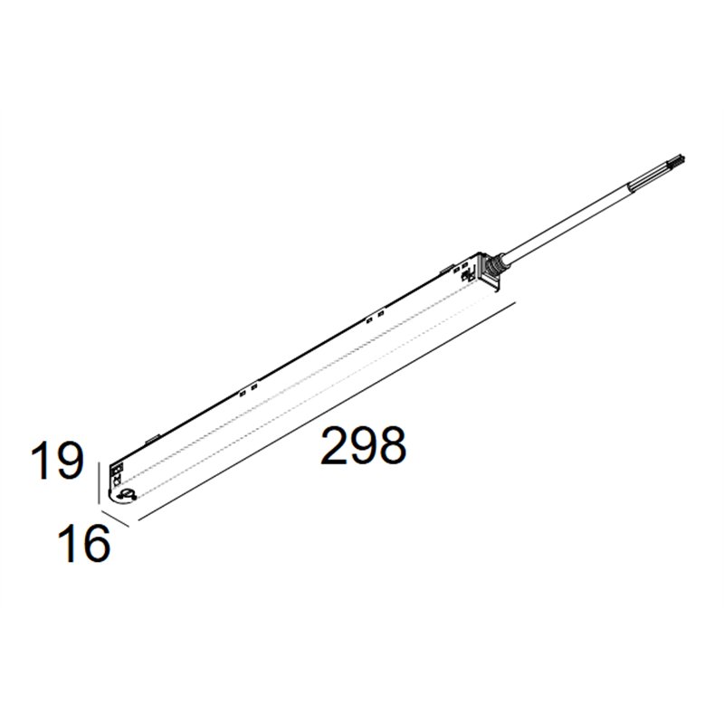 Delta Light Slm26 - Powerbox In 48V-Dc / 100W For Dali DIM