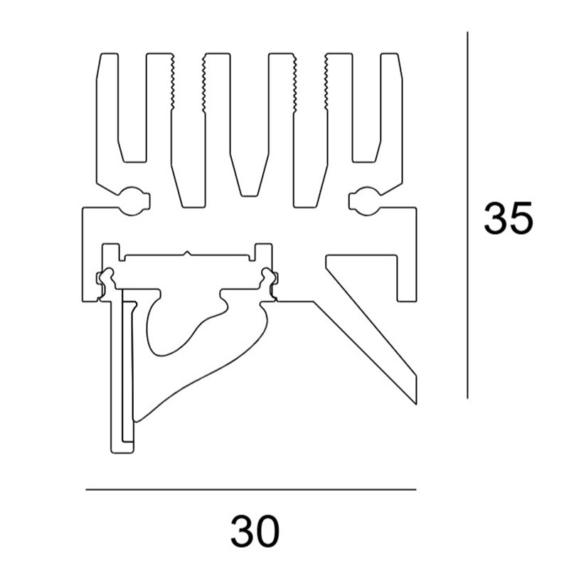 Delta Light DTC-LEDLINE PROFILE B