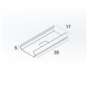Delta Light FTL35 - FIXATION SET / CORNER 180°