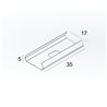 Delta Light FTL35 - FIXATION SET / CORNER 18